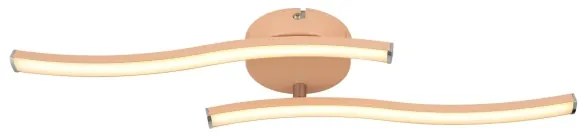 Globo 67178P - LED Prisadený luster TYLER LED/12W/230V 3000K oranžová