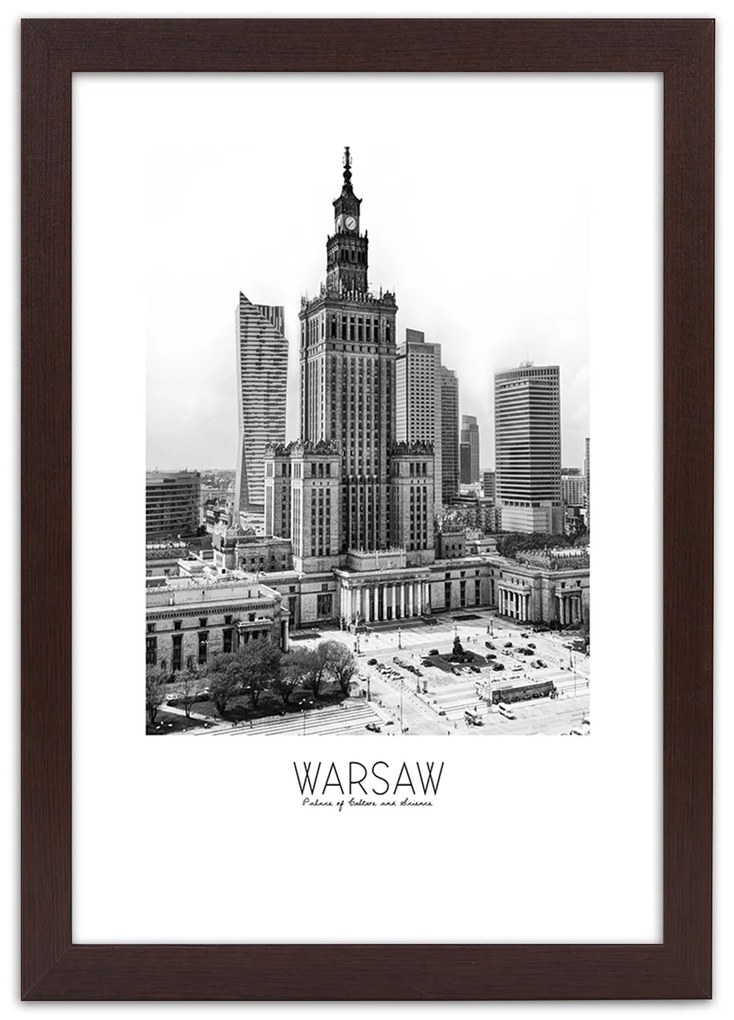 Gario Plagát Palác kultúry vo Varšave Farba rámu: Bez rámu, Rozmery: 30 x 45 cm