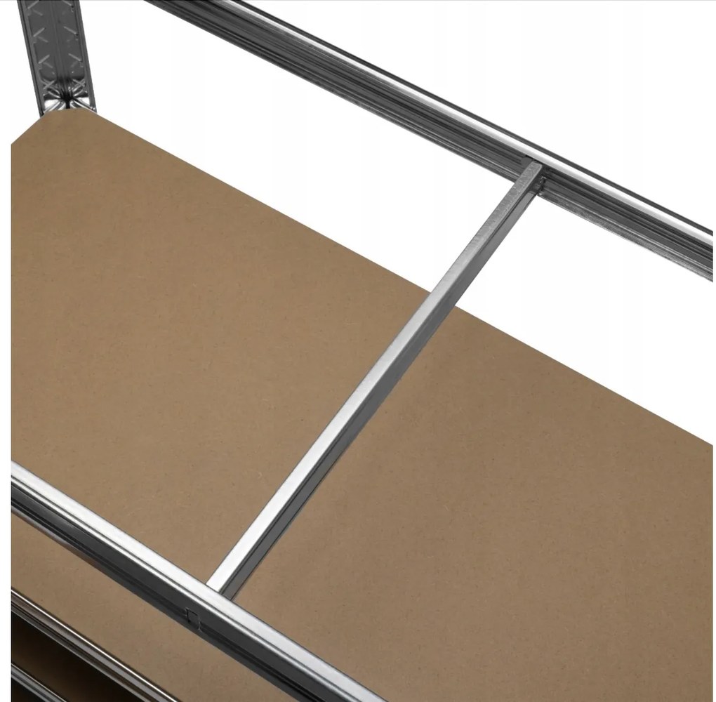 AKCIA - Balíček : 10x Regál 180x90x40 cm 5polic zinkovaný kovový