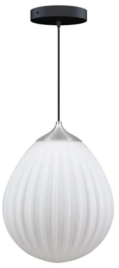 Tienidlo v bielo-striebornej farbe ø 27 cm Around the World Medium – UMAGE