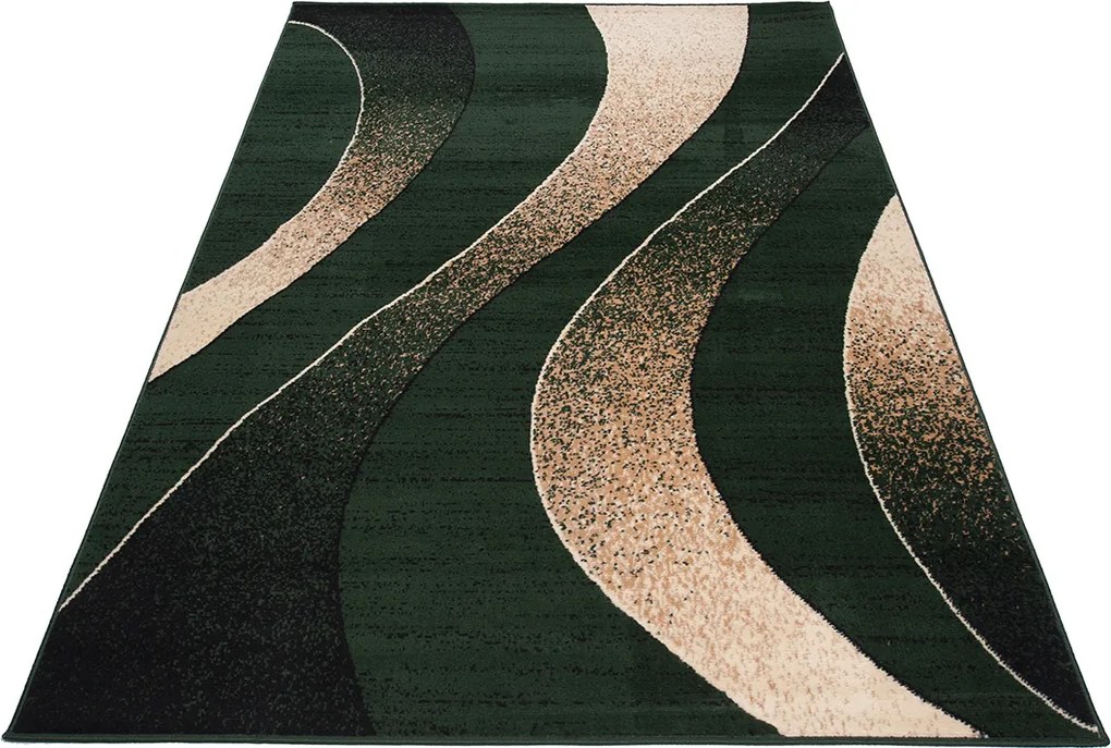 TA Koberec K857A ZELENÁ LACNÝ PP BLX Rozmer: 180x250 cm