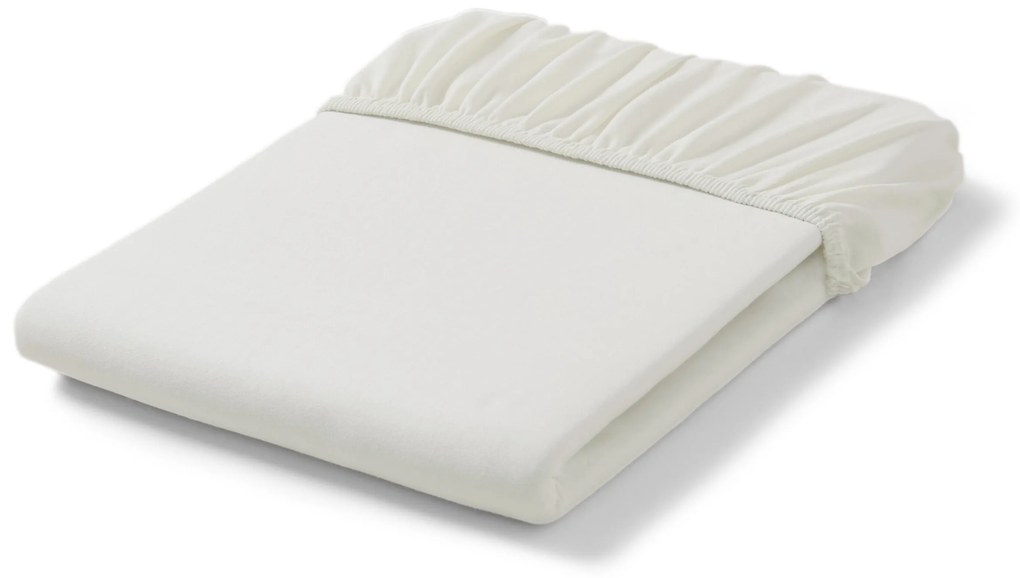 Napínacia plachta na vrchný matrac, nadmerná veľkosť, bielosivá