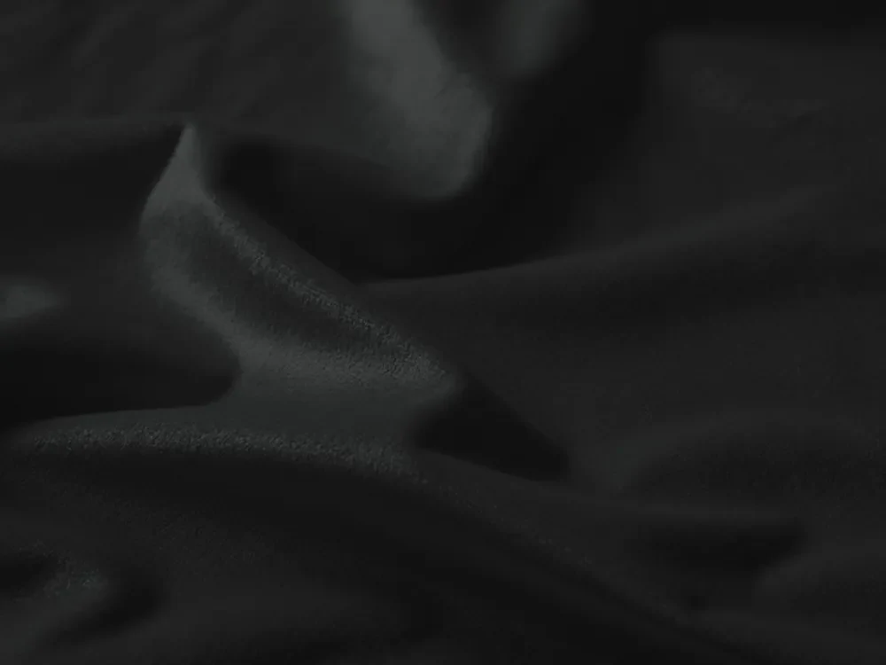 Biante Veľký zamatový štvorcový obrus Velvet Prémium SVP-014 Čiernozelený 260x260 cm