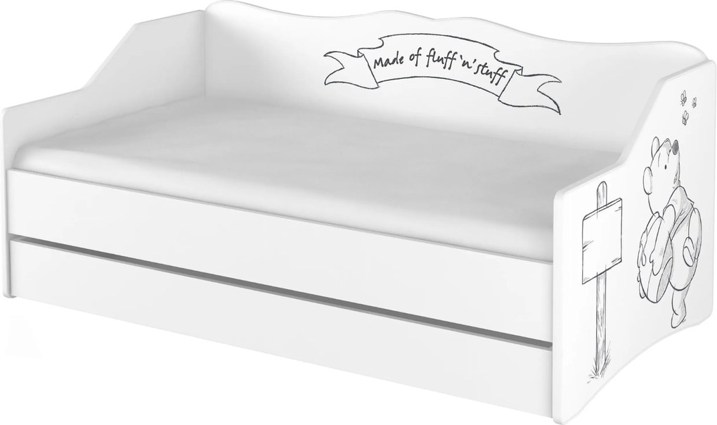 DO Detská posteľ Lulu Macko Pu - 160x80 cm
