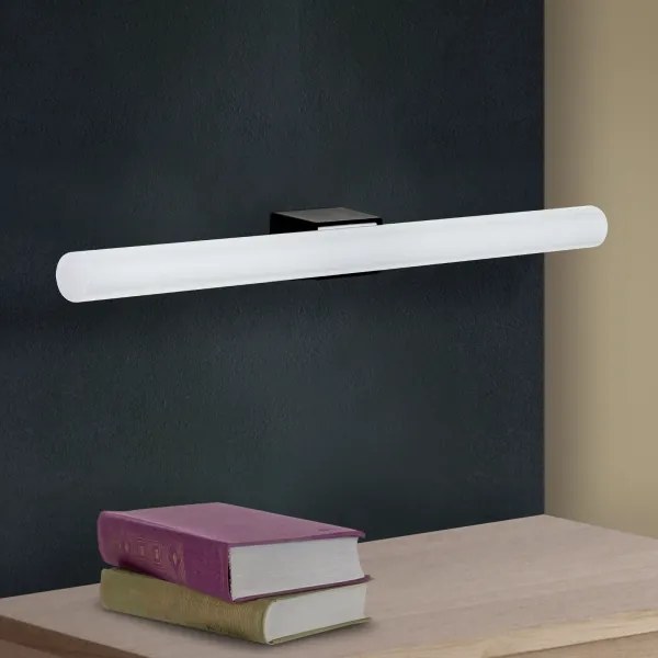 Orion Soff 3-484 - LED Nástenné svietidlo VISAGIST 1xS14d/8W/230V čierna