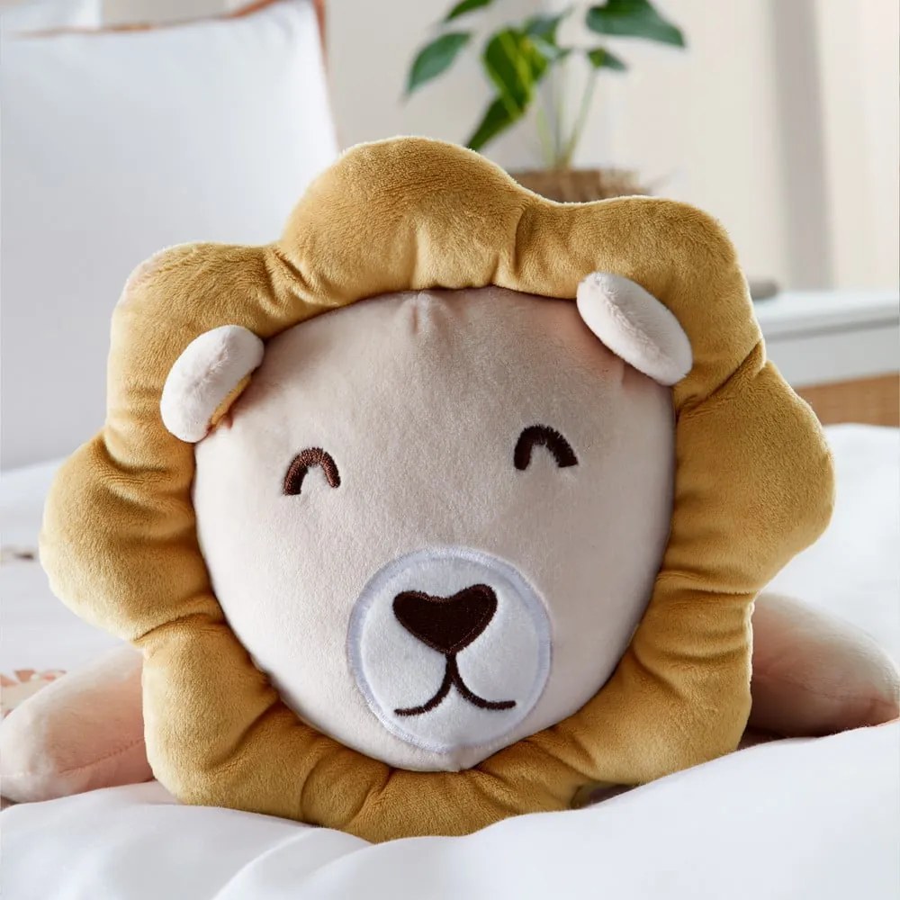 Detský vankúšik z mikroplyšu Lion – Catherine Lansfield