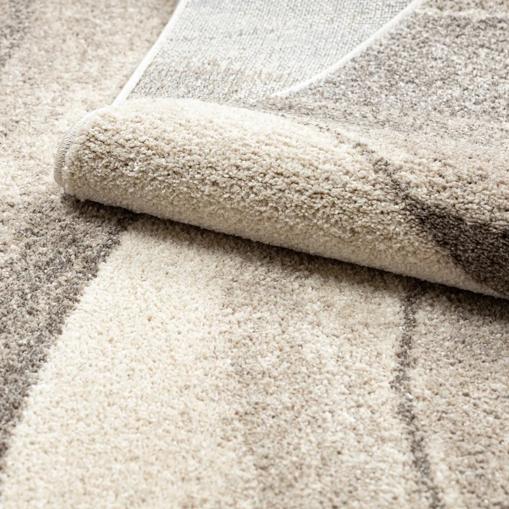 Kusový koberec Fusion 1617 beige/cream, 80x150, béžová, kancelária, Dywany Łuszczów