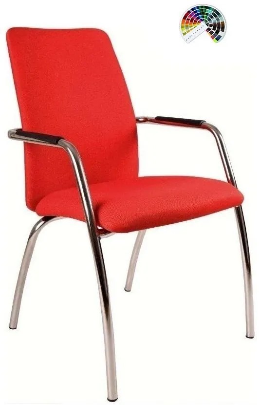 Konferenčná rokovacia stolička OLYMP PLUS čalúnenie BONDAI, BOMBAY, FORTIS