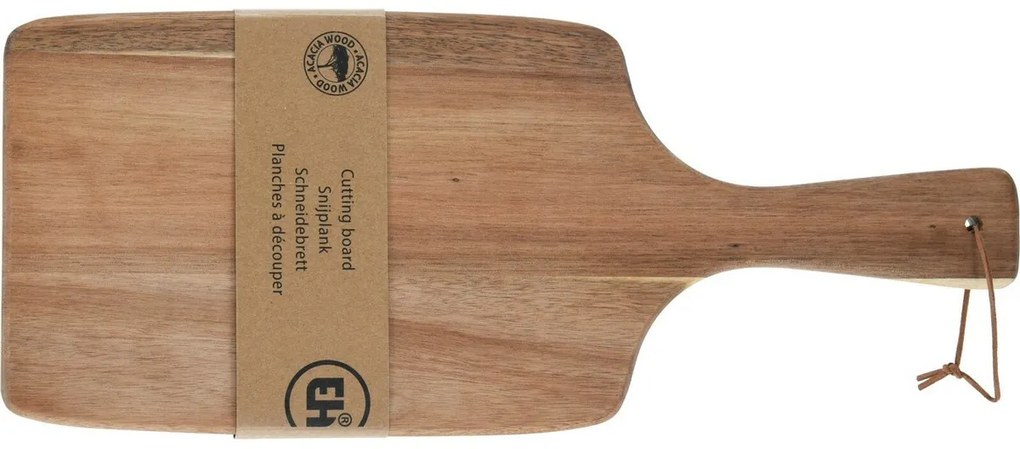 Akáciová krájacia doštička s rukoväťou 42 x 16 x 1,6 cm