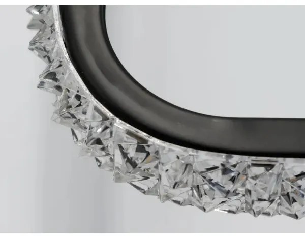 LED Stmievateľné stropné svietidlo LED/70W/230V 3000-6500K čierna + diaľkové ovládanie