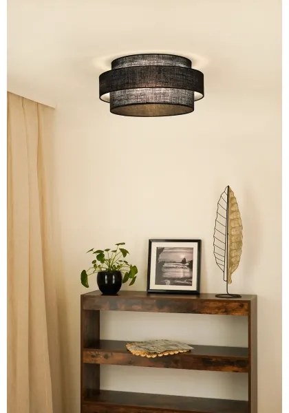 Brilagi - Stropné svietidlo SPACE YUTE LED/12W/230V pr. 50 cm čierna