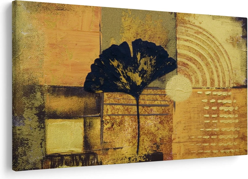 Obraz - List ginkgo (90x60 cm)