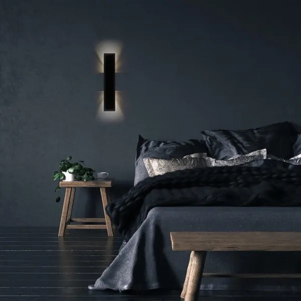 Rabalux 71057 - LED Nástenné svietidlo AMPEL LED/6W/230V 3000K čierna