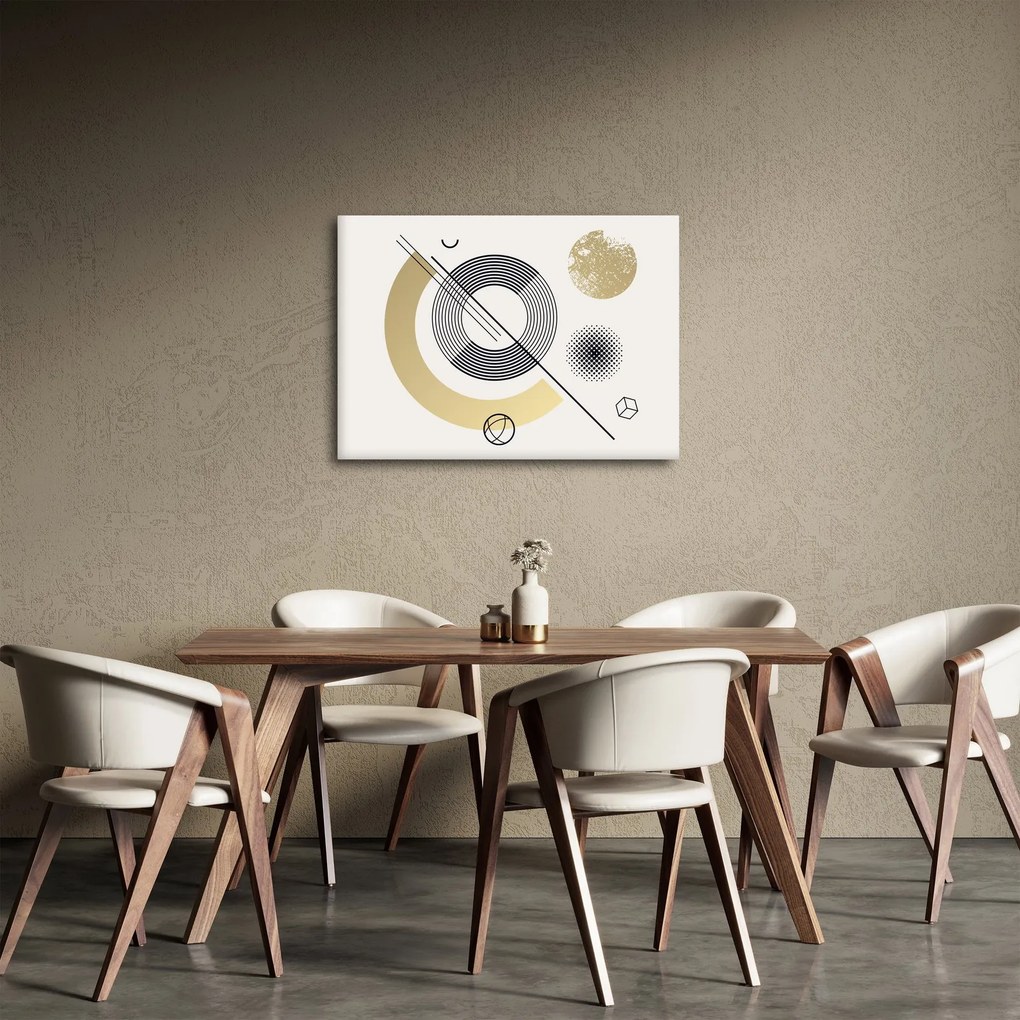 Obraz - Geometrické tvary N⁰2 (70x50 cm)