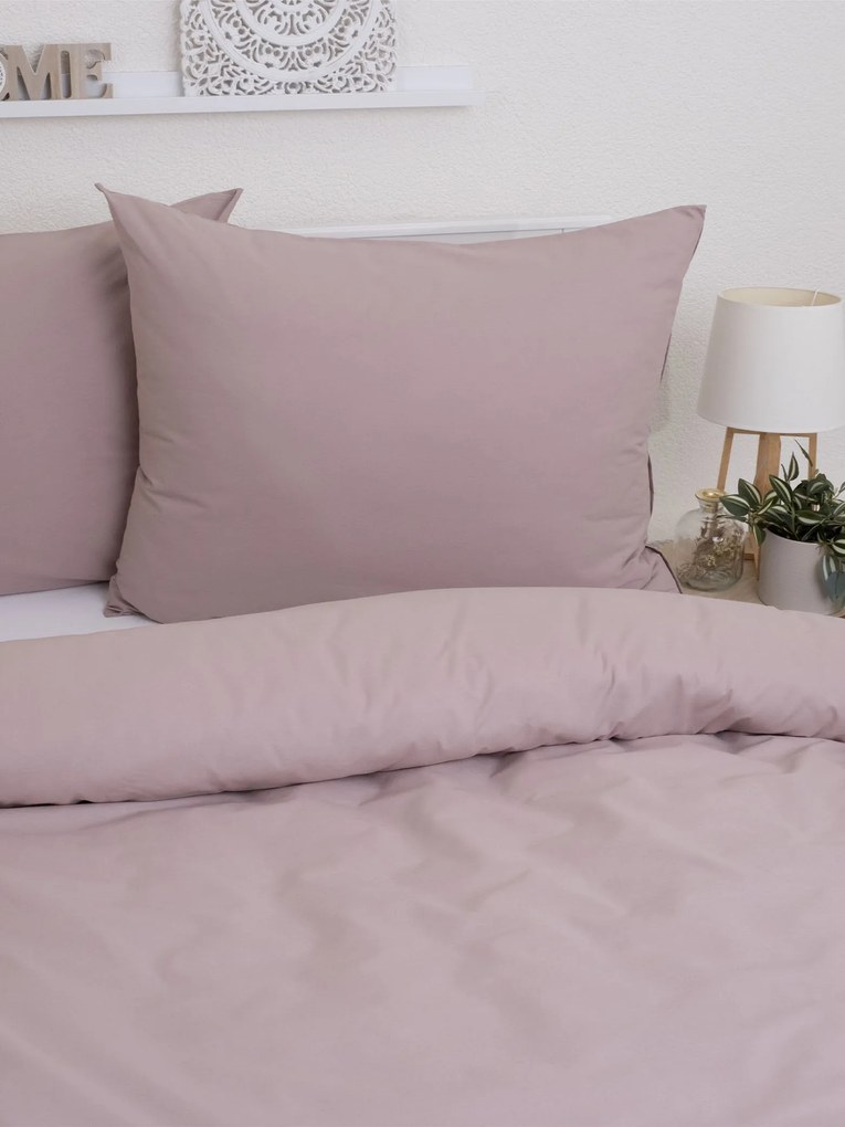 Francúzské bavlnené obliečky Renforcé – Jasmine cappuccino