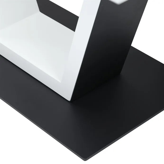 Autronic BONTEC Jedálenský stôl rozkladací 160x90cm, mdf, biela, HT-D1931 WT Farba: Biela
