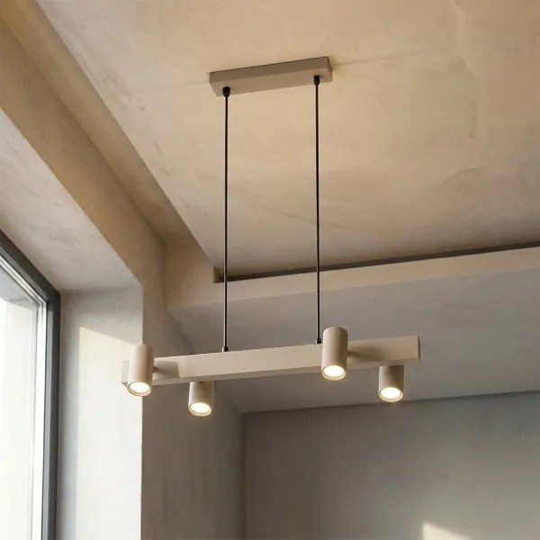 Brilagi - Luster na lanku SELE 4xGU10/30W/230V béžový