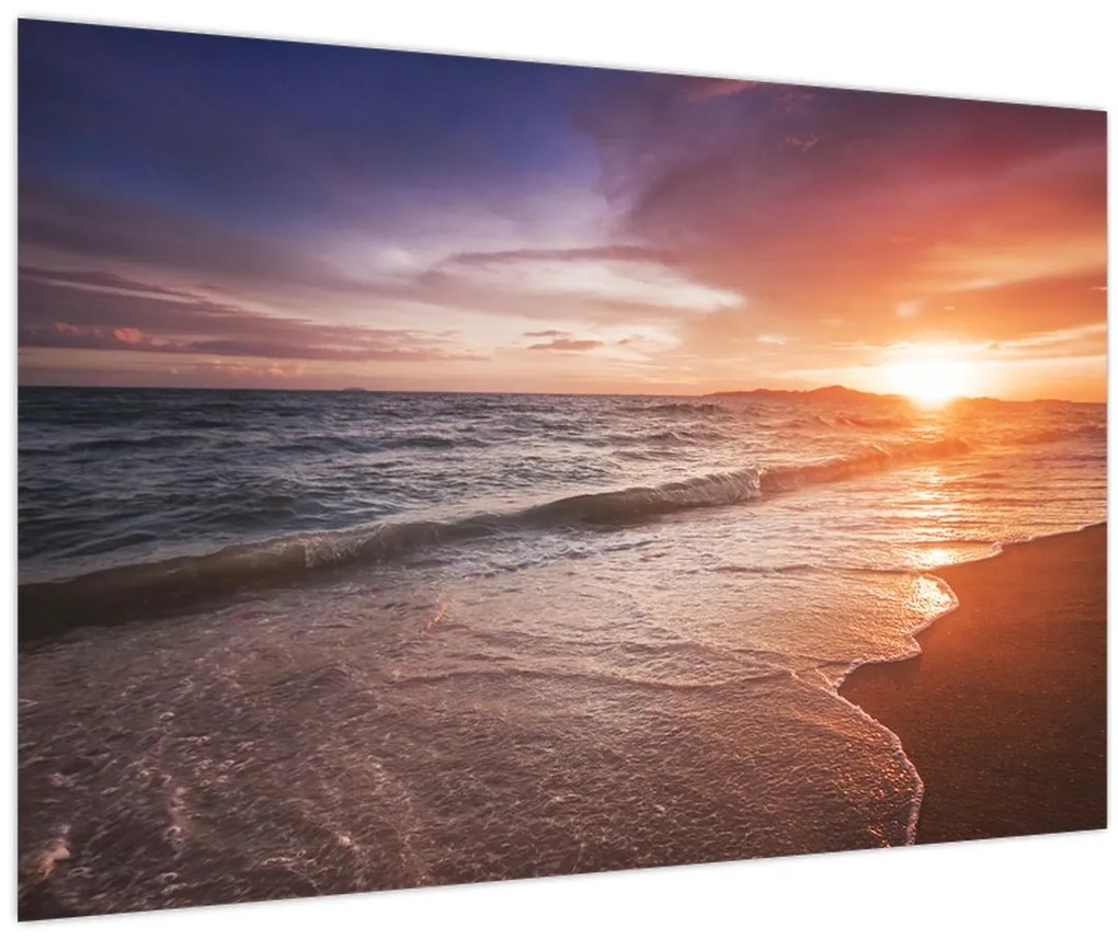 Obraz - Západ slnka v Thajsku (90x60 cm)