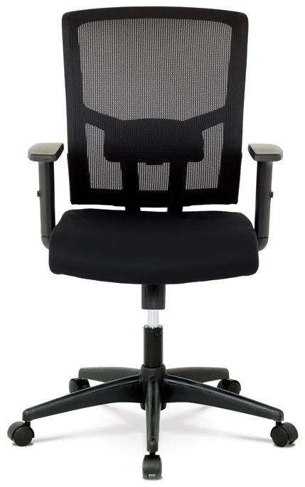 Autronic BONTEC Kancelárska stolička, hojdací mechanizmus, čierna sieťovina, KA-B1012 BK Farba: Čierna