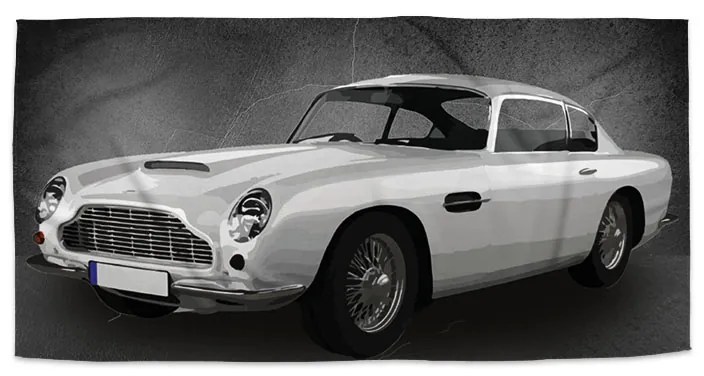 Sablio Uterák Aston Martin Tmavé pozadie - 50x100 cm