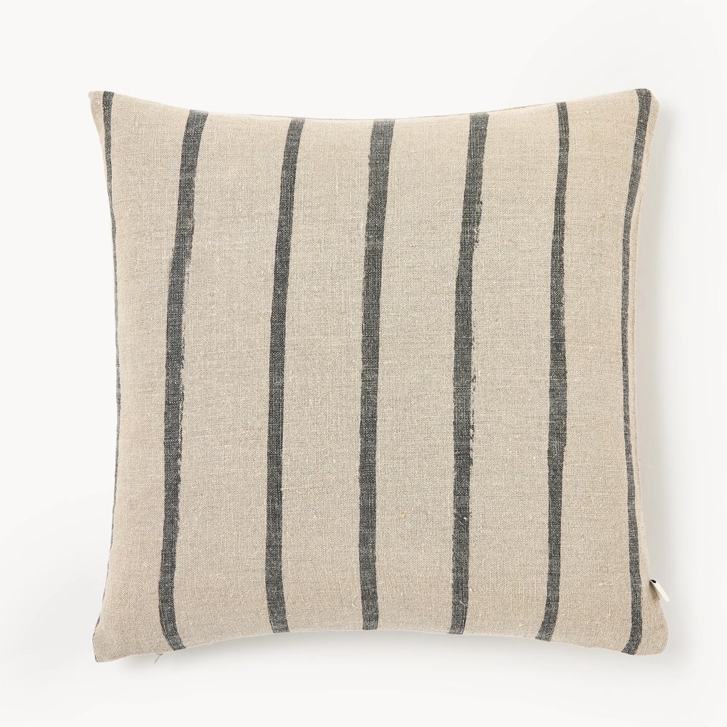 Ručne vyrobený ľanový vankúš Oleo