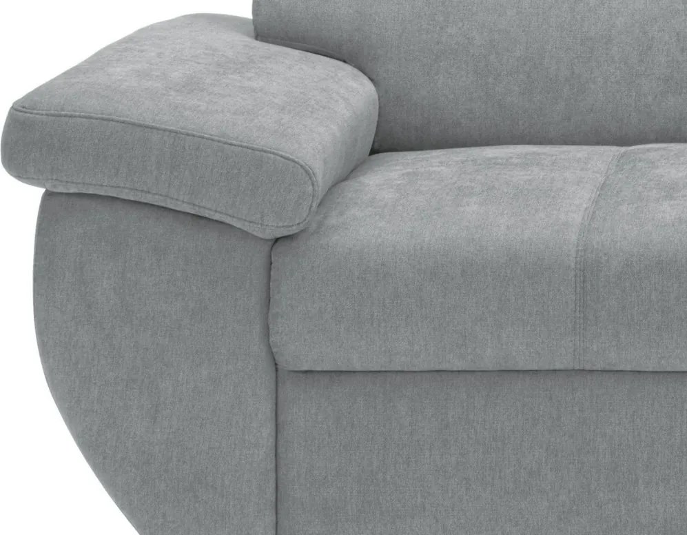 Trojsedák Speedway, svetlo šedá látka