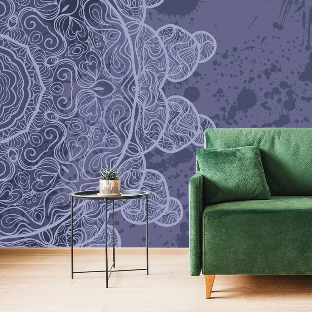 Samolepiaca tapeta arabeska na abstraktnom pozadí - 150x100