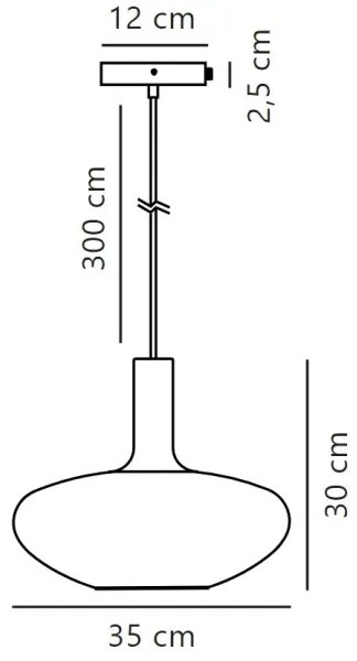 Nordlux - Luster na lanku ALTON 1xE27/60W/230V čierna