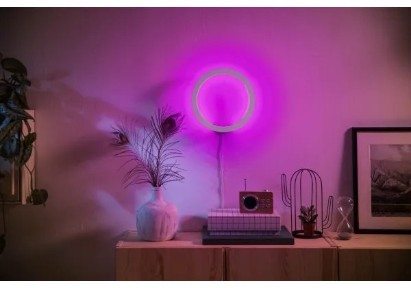 Philips 40901/31/P9-LED RGBW Stmievateľné nástenné svietidlo Hue SANA LED/20W/230V