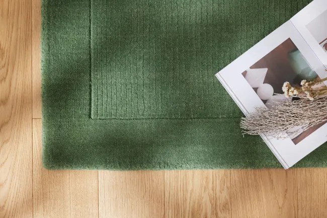 Koberec York Handloom Forest Green