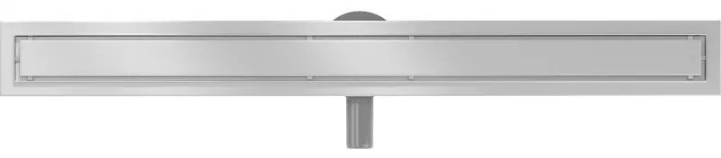 Mexen Flat nerezový sprchový žľab, 360°otočný sifon, 80 cm vzor M13, 2v1, 1010050-40