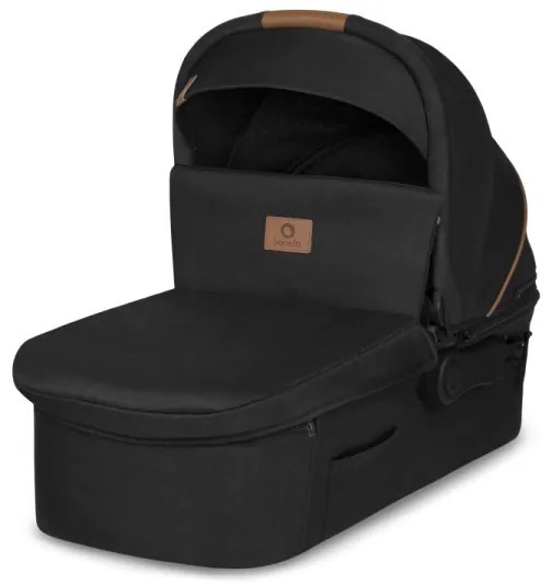 Lionelo - Kombinovaný kočík 3 v 1 MARI TOUR Black Onyx
