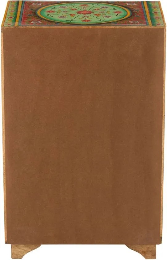 Drevená farebná komoda Mumbai mango wood - 43*29*65 cm