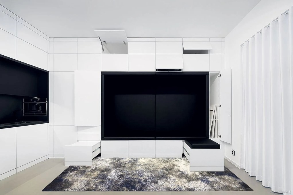 Berfin Dywany, Kusový koberec Lexus 9105 Blue, 80x150, modrá, obývacia izba