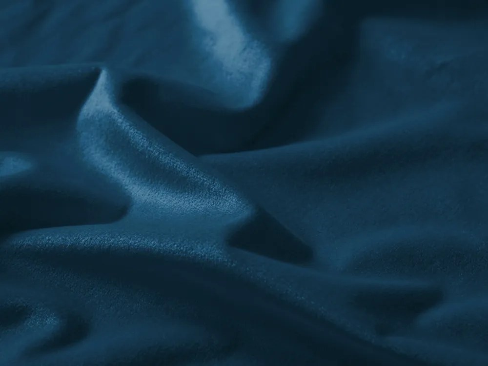 Biante Zamatový obdĺžnikový obrus Velvet Premium SVP-028 Petrolejovo modrý 80x120 cm