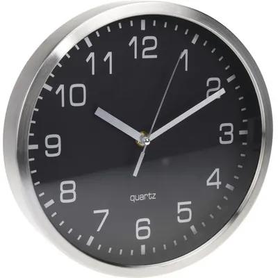 Nástenné hodiny EDS čierne Ø 25 cm