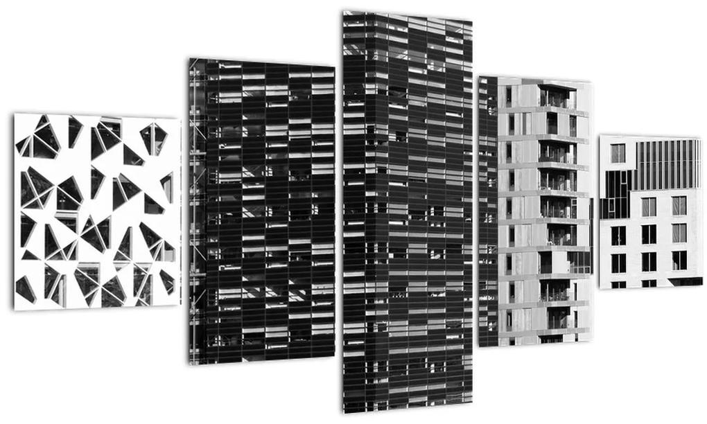 Obraz čiernobiele architektúry (125x70 cm), 40 ďalších rozmerov