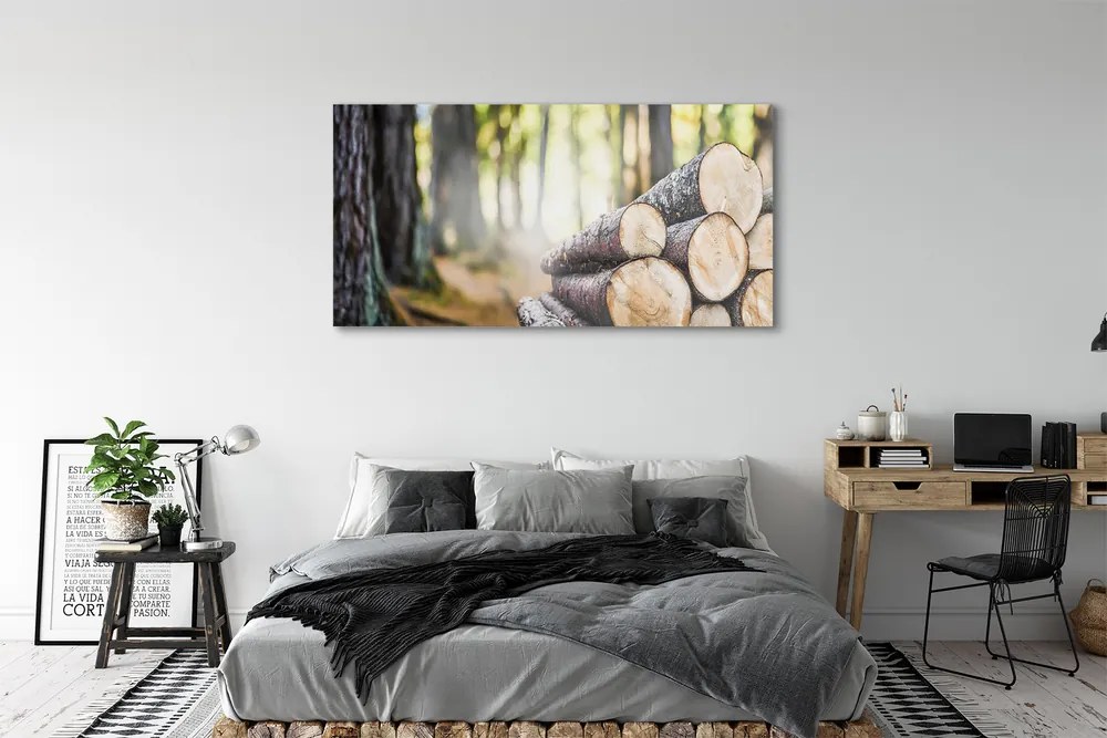 Obraz plexi Drevo prales prírode 140x70 cm