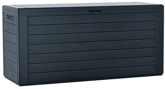 Záhradný box WOODEBOX 280 l - antracit 116 cm PRMBWL280-S433