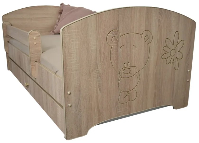 DO Detská posteľ s úložným priestorom Oskar X 160x80