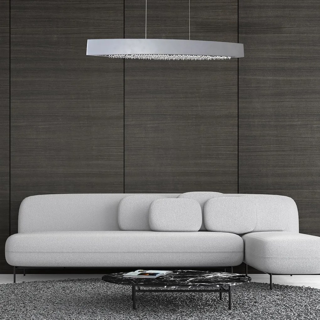 Závesné LED svietidlo Bocca, 1x LED 24w, 4000k, s