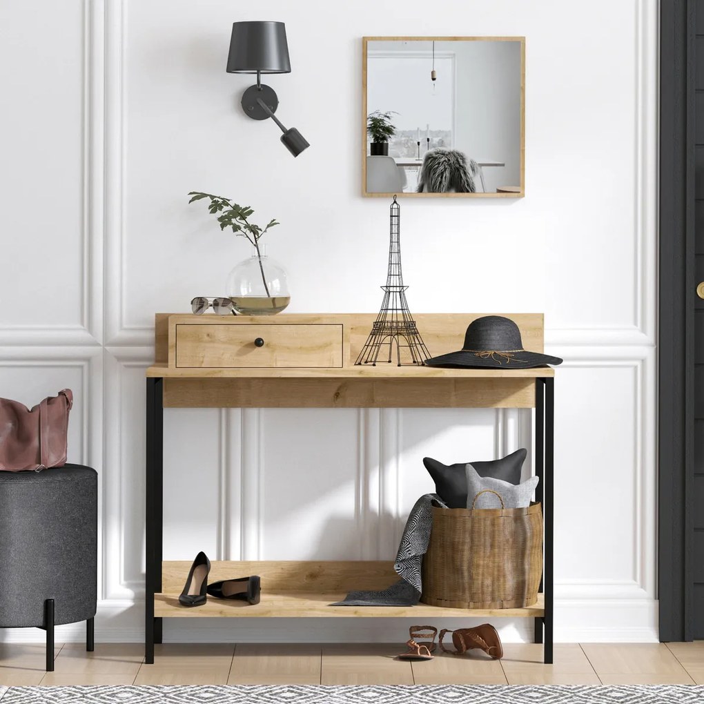 Dekoratívny stôl Jan Sapphire Oak