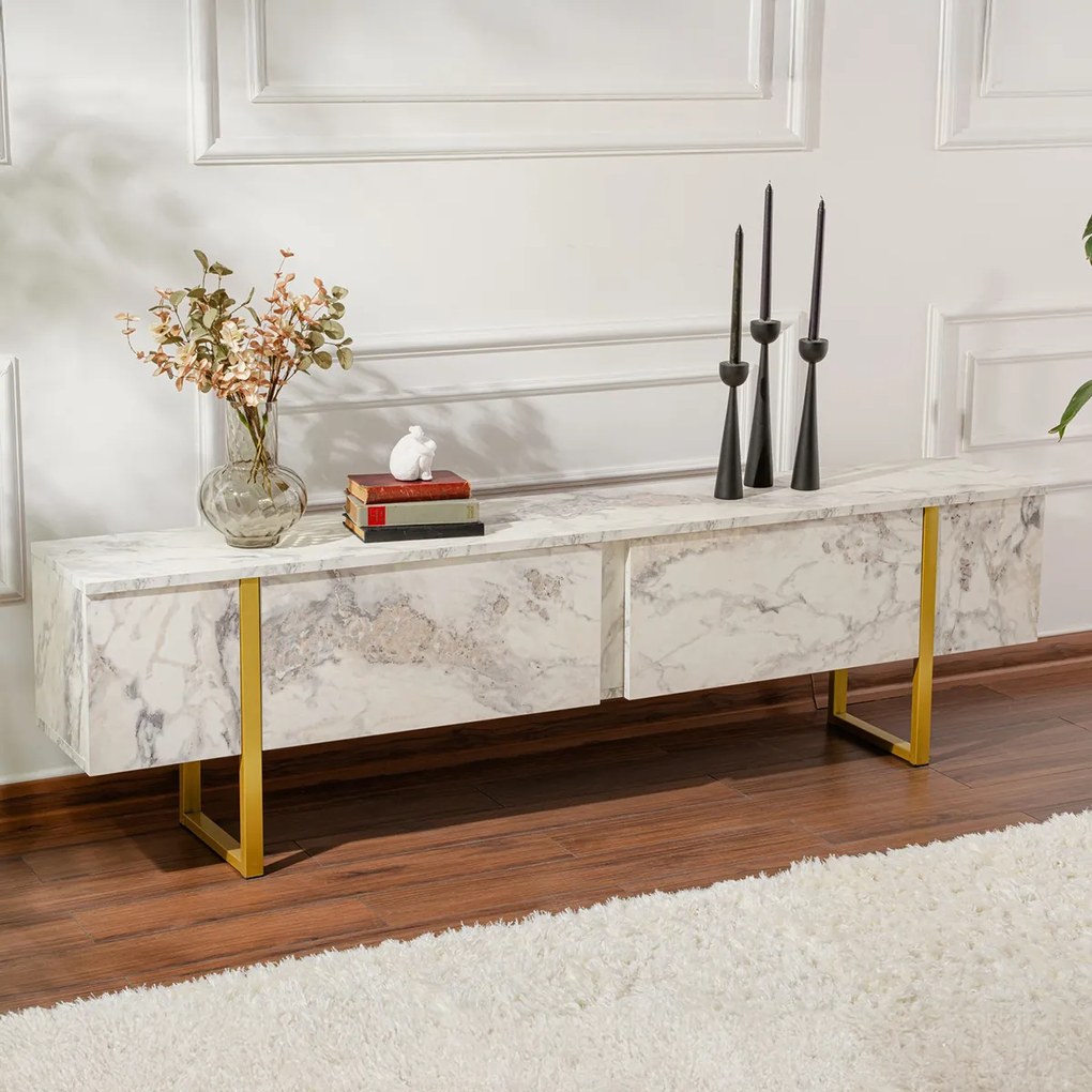 TV stolík Serenity Gold