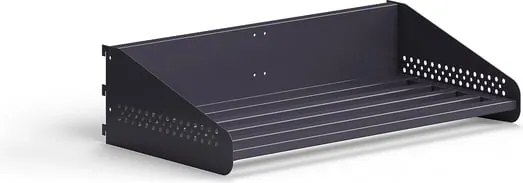 Regál na topánky ENTRY, bez prepážky, 600 mm, antracit, RAL 7043