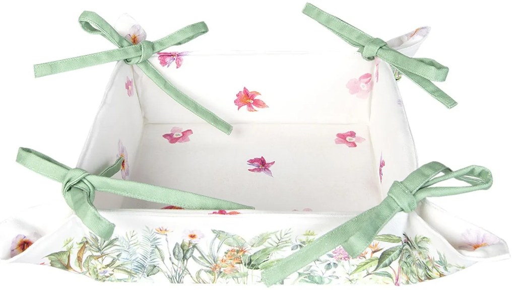 Obojstranný košíček na pečivo Jungle Botanics - 35 * 35 * 8 cm