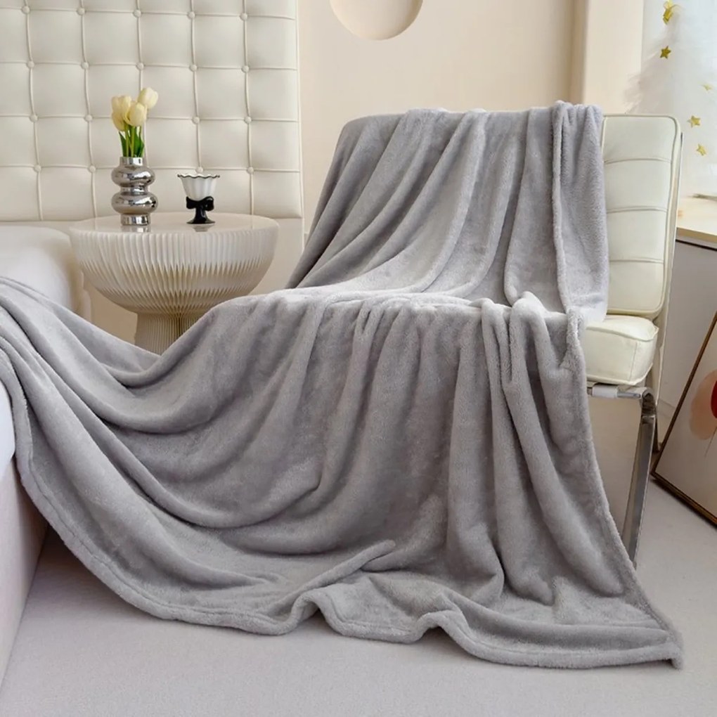 Deka COSY 160x200 cm šedá