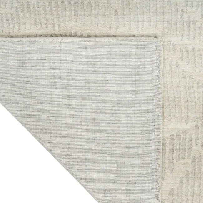 Koberec CALVIN KLEIN NOTES 1 Ivory / strieborný