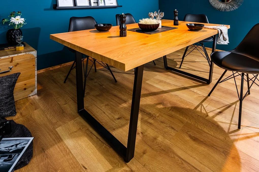 Bighome - Jedálenský stôl LAFT 160 cm - prírodná