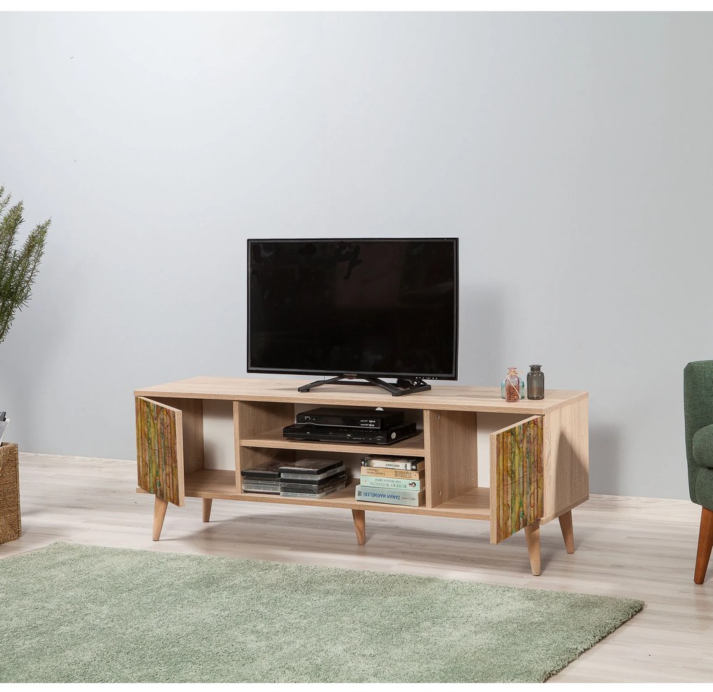 TV stolík/skrinka Thalia 725 (dub sonoma). Akcia -18%. Vlastná spoľahlivá doprava až k Vám domov. 1088371