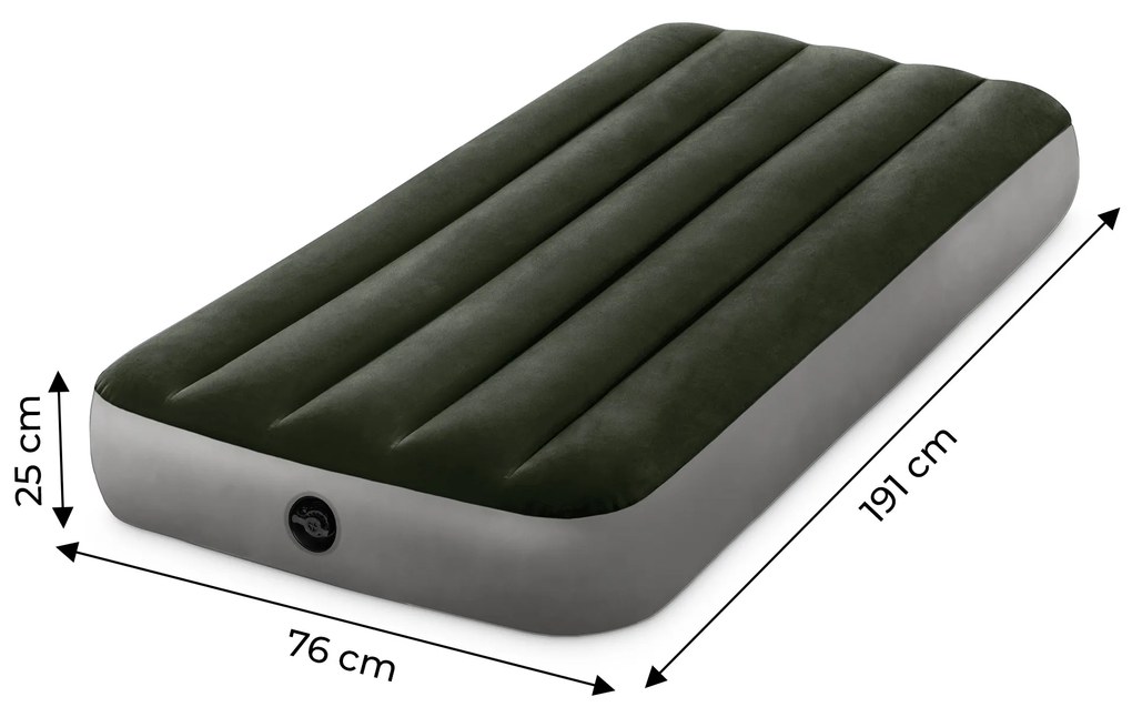 Intex Nafukovacia posteľ 191x76 cm, 1-miestna 64106